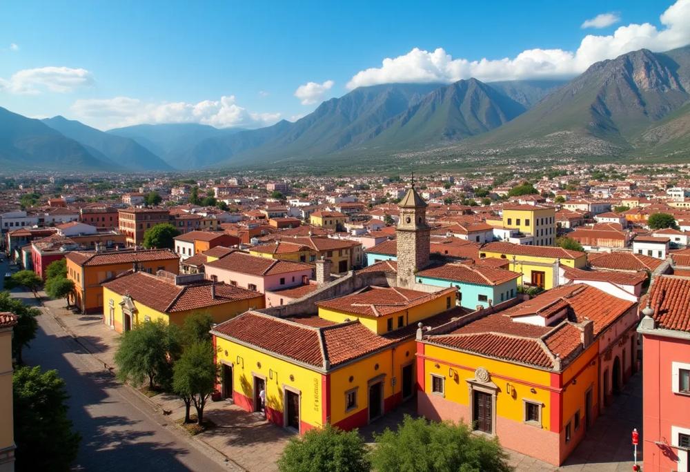 Mexican cityscape